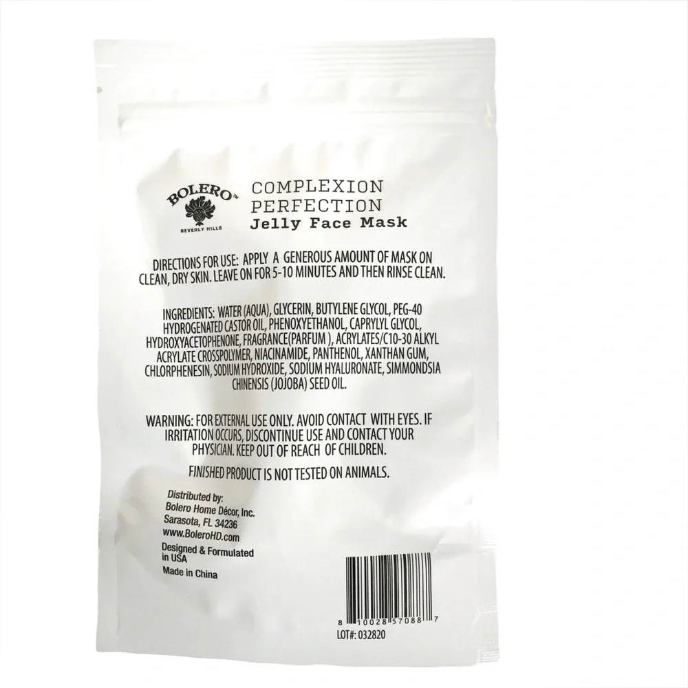 Set of 2 Complexion Perfection Jojoba Oil Jelly Face Mask